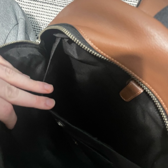 Brown Leather Coach Backpack - Picture 8 of 11